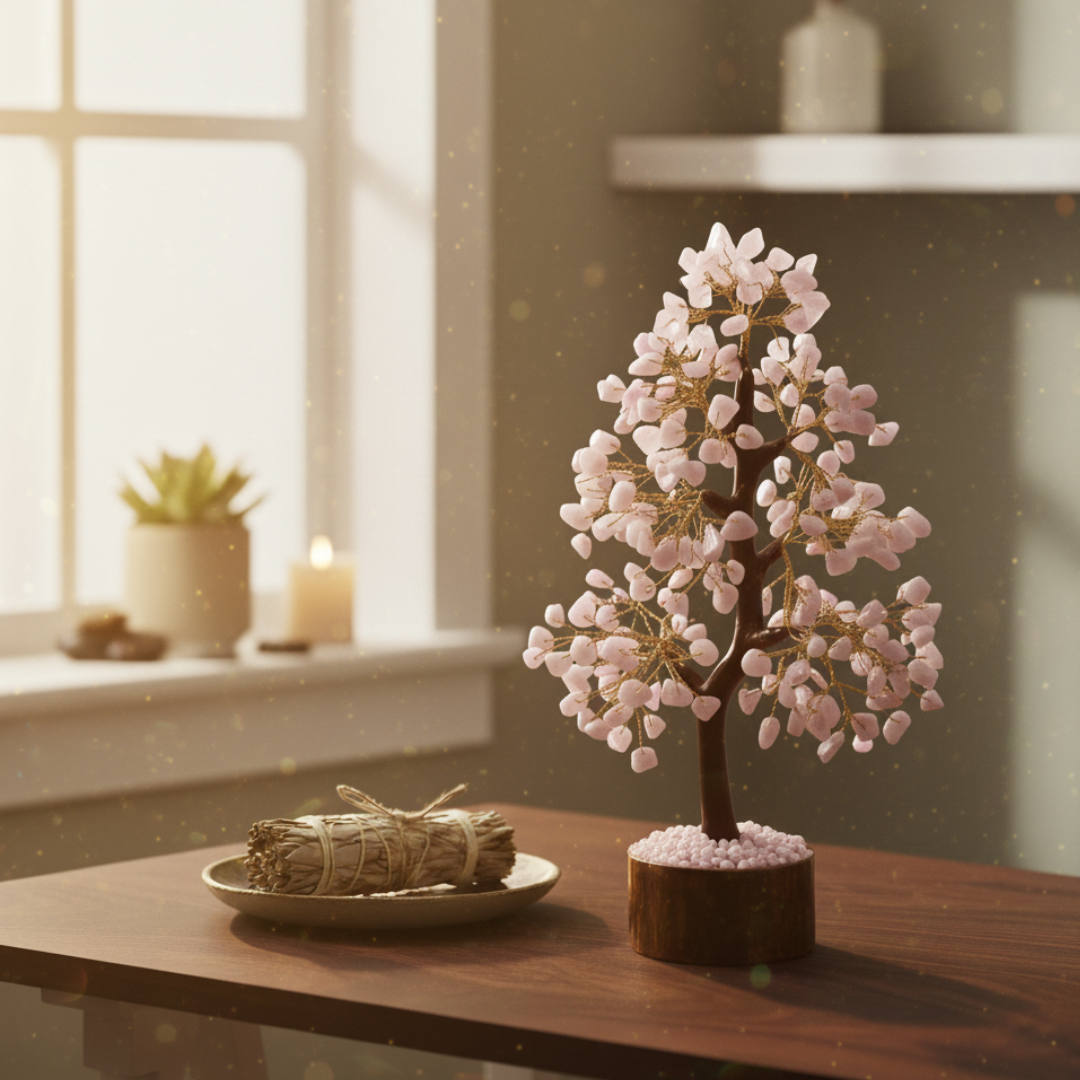 Rose Quartz Tree