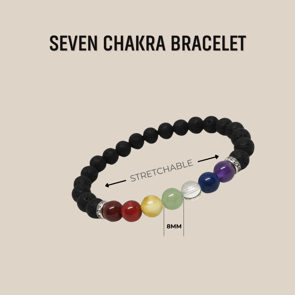 Seven Chakra Bracelet | 8mm